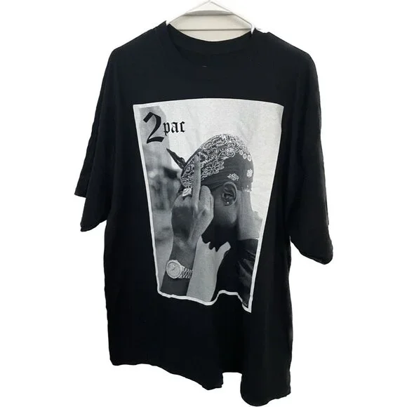 2Pac | Shirts | 2pac Tupac Middle Finger Mike Miller Portrait